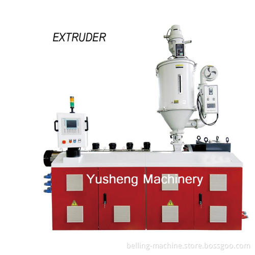 PP/PE/PPR/PVC/ABS Single Screw Extruder